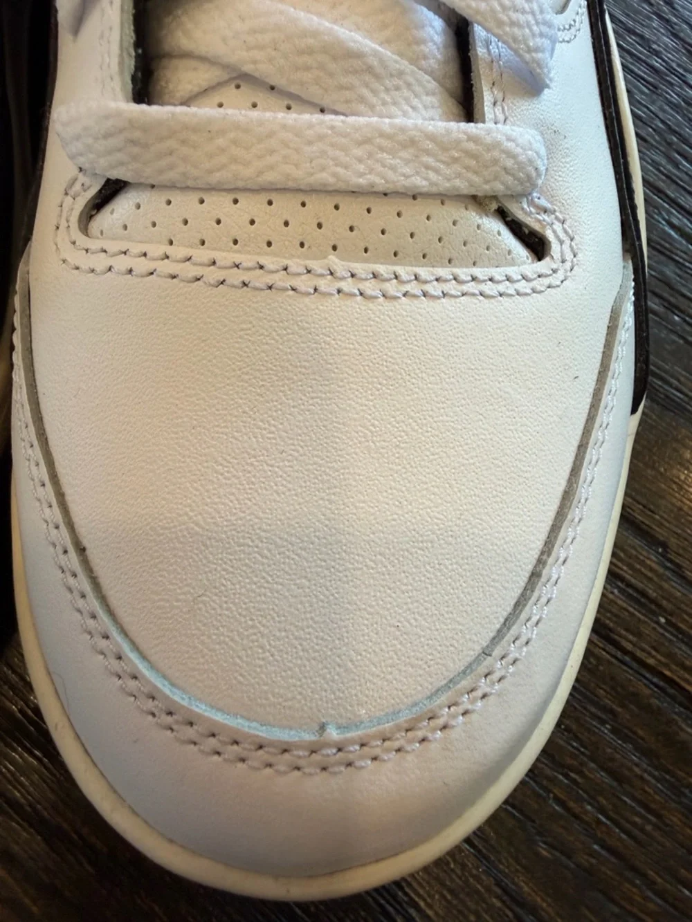 Nike Jordan Flight Court White Black men’s size 9.5